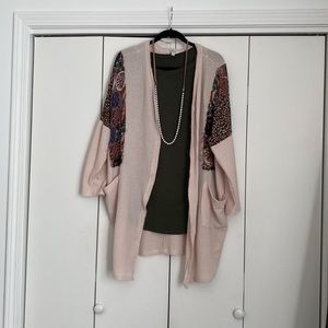 Umgee XL oversized cardigan sweater. EUC. Smoke free, pet free home